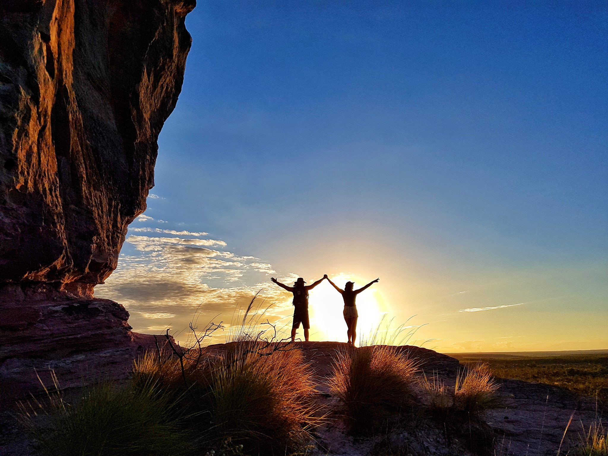 Por do sol no Cerrado